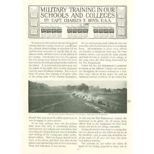  1905 Military Training Schools Colleges illustrated 