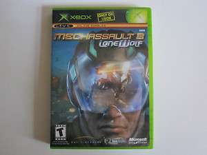 MechAssault 2 Lone Wolf (Xbox, 2004) Complete 805529974982  
