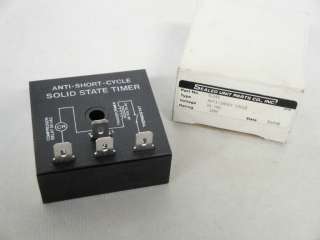   BOX SEALED UNIT PARTS SUPCO TL245 ANTI SHORT CYCLE SOLID STATE TIMER