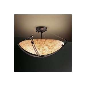  Justice Design Group ALR 9711 18 Semi Flush Bowl with 