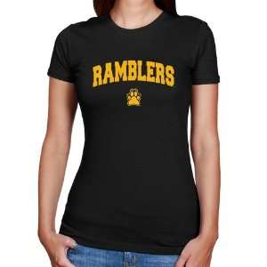  NCAA Loyola Chicago Ramblers Ladies Black Logo Arch Slim 