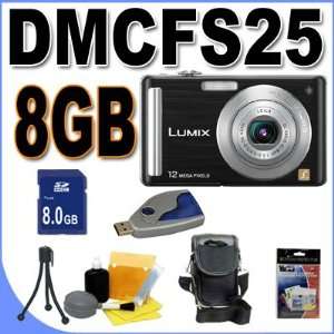  Panasonic Lumix DMC FS25 12MP Digital Camera w/ 5x MEGA 