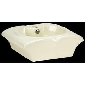   Crab Bone Vitreous China Over Counter Vessel Sink