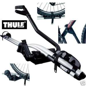 2X Thule ProRide 591 Roof Bar Mounted Cycle Carrier 2  