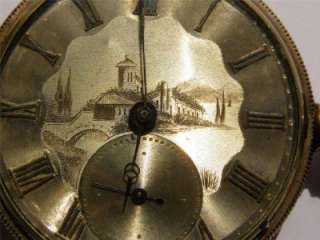 Pivoted Detent Chronometer Regulator pocket watch C1880  