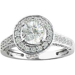 14k White Gold 1ct TDW Diamond Engagement Ring (H/I, I1)   