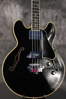 extremely rare 1966 Gibson EB 2 CUSTOM original BLACK  