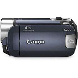 Canon FS200 Evening Blue Camcorder  