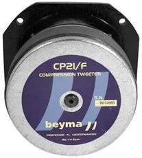 BEYMA CP21/F 1 ALUMINUM COMPRESSION SLOT TWEETER NEW 613815564614 