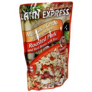 Latin Express Roasted Pork and Red Beans and Rice,10.5 Ounce Packs 