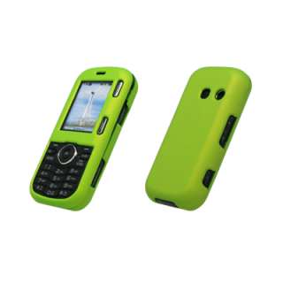 for Verizon Lg Cosmos Case Cover Hard Rubber Green+Tool 654367326541 