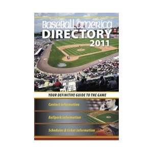  Baseball America 2011 Directory 2011 Baseball Reference, Schedules 