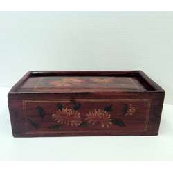 Wooden Decorative Sewing Box  