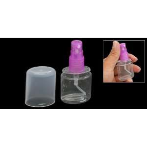  Clear Spray Bottle Mini Plastic Perfume Atomizer w Cap Beauty