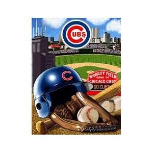 Northwest Chicago Cubs Tapestry Throw (HFA Series)  Sports 
