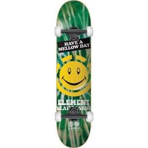com Element Have A Mellow Day Complete Skateboard   7.75 w/Mini Logos 