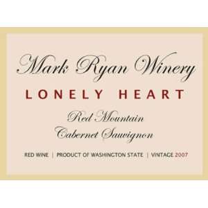 2008 Mark Ryan Lonely Heart Cabernet Sauvignon 750ml 