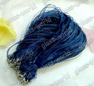 WHOLESALE 350strands Ribbon Voile Necklace Cords 55+5CM  