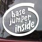 BASE JUMPER INSIDE Vinyl Decal Car Window Sticker IN12