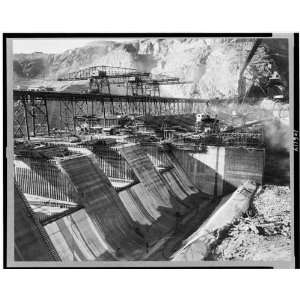  Grand Coulee dam Construction,Columbia Basin,Nov. 1936 
