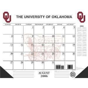  University of Oklahoma Sooners NCAA 2006 2007 Academic/School 