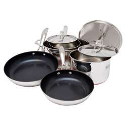   Bodeux Stainless Steel Copper Bottom Cookware Set  