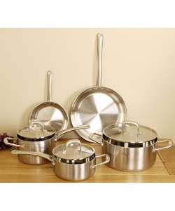 Marcel Biro Tri Ply 8 piece Cookware Set  