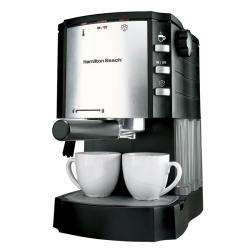 Hamilton Beach 40729 Espresso/Cappuccino Maker with Pod Holder 