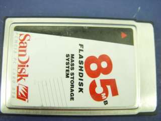 SanDisk 85MB Flash Disk PCMCIA PC Card ATA SDP3B REPAIR  