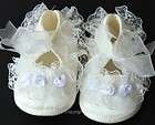 ivory flower girl shoes  