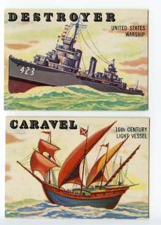 Lot (17) Different 1955 Topps Rails And Sails NM  