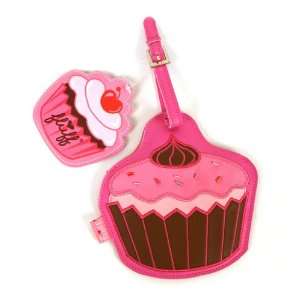    Cupcake luggage tag   100s & 1000s by Fluff