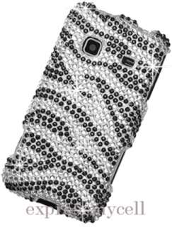 Case Cover Boost Mobile SAMSUNG GALAXY PREVAIL BLING ZB  