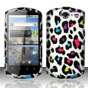   Leopard HARD Protector Case Snap On Phone Cover Huawei AT&T Impulse 4G