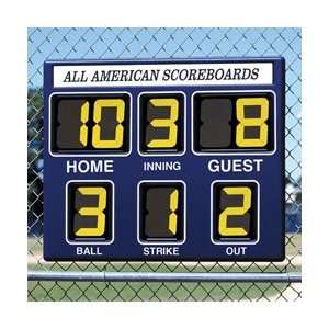  LCD Portable Baseball Scoreboard (EA)