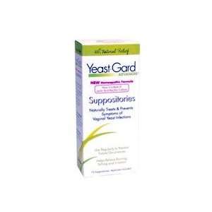  Yeast Gard Adv Suppositories Size 10 Health & Personal 