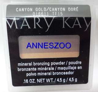 CANYON GOLD Mary Kay Mineral Bronzing Powder   bronzer  