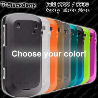 Case Mate Barely There Case for BlackBerry Bold 9900 9930 Choose 