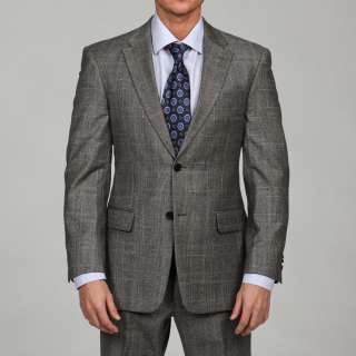 Tommy Hilfiger Mens Glen Plaid 2 button Wool Suit  