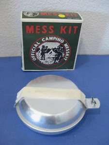 vtg Official Camping Mess Kit MIB NOS  