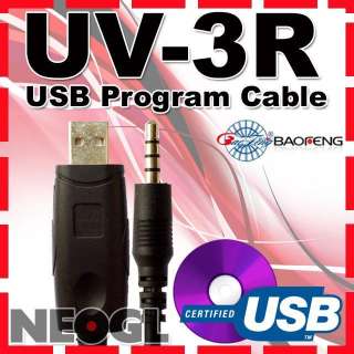 BaoFeng USB Program Cable for UV 3R BF 3U UV 100 UV 200 UV3R UV100 
