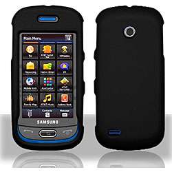Premium Samsung Eternity II A597 Black Protector Case  