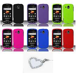   Transform Ultra M930 Rubberized Protector Case with Heart Shape Charm