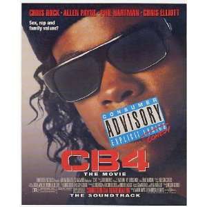  1993 Chris Rock CB4 The Movie Promo Print Ad (Movie 