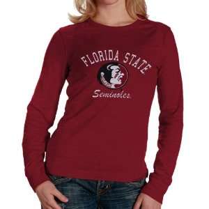  Florida State Seminoles (FSU) Ladies Garnet Gulf Long 