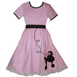 AnnLoren Boutique Girls 50s Poodle Dress  