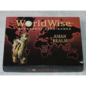 World Wise Geography Card Games Asian Realm Toys & Games