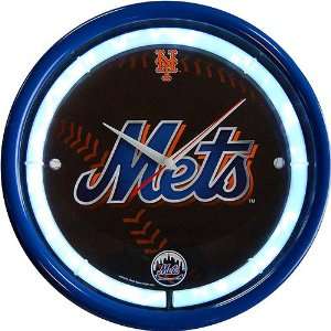 Authentic Street Signs New York Mets Plasma Clock  Sports 