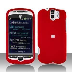  HTC myTouch 3G Slide Red Rubberized Hard Case (free EDS 