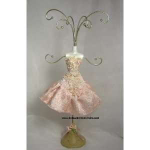  Victorian Ballerina in Pink Dress Jewelry Holder 